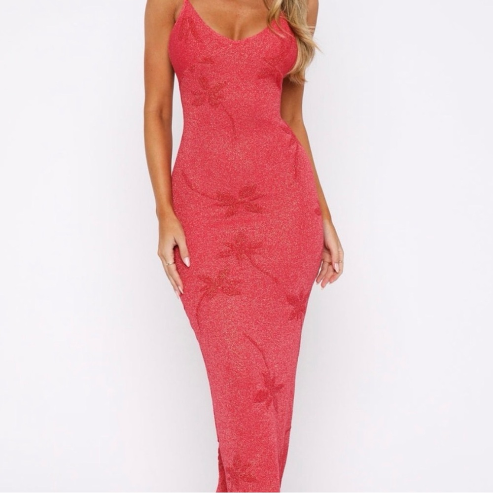 White Fox Maxi Dress